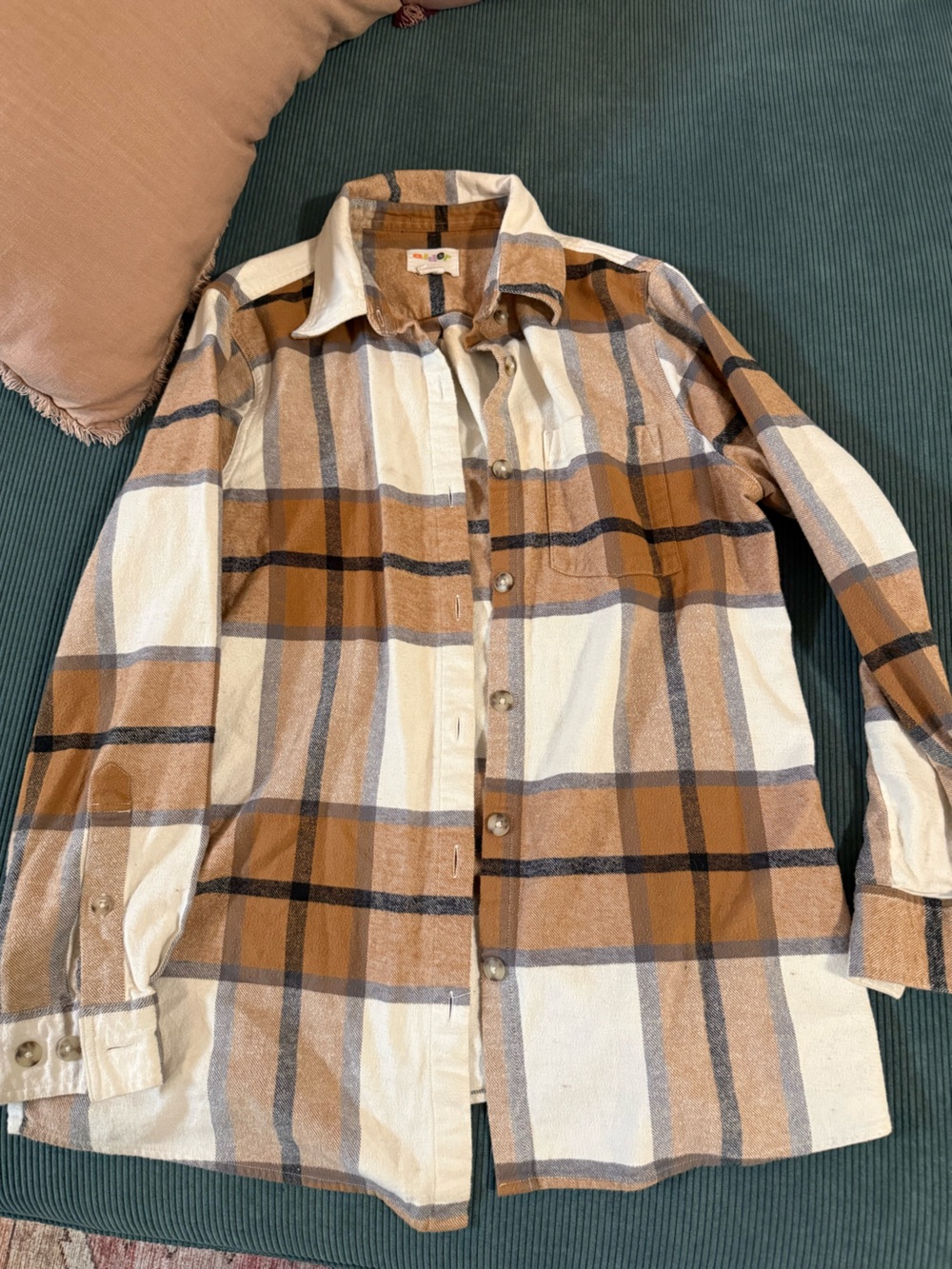 Alder flannel button up